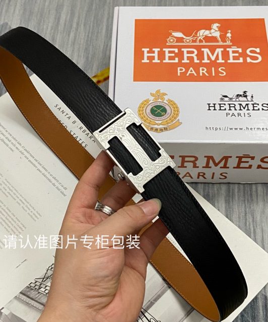 HERMES/エルメス 値下受付 ベルト サンチュール XL2106J155-HEP1661