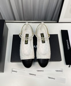 シャネル 24春夏 パンプス フラットシューズ バレエシューズ 2404YSJ280-CH050