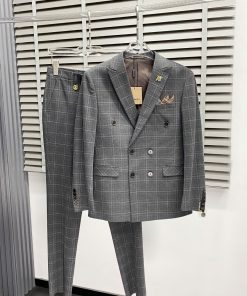 秋冬 2024 バーバリー セットアップ上下服 男着 2411SXJ480-BU022