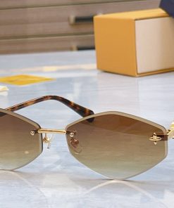 25SS 夏 ルイヴィトン UV 紫外線対策 サングラス  2504PK000-LU24601-1