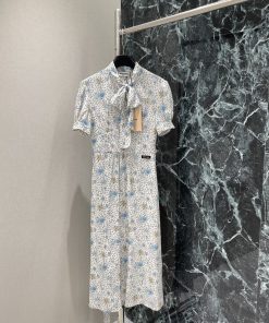 2025早秋新品 女性ファッション ミュウミュウ スカートワンピース 2505KLJ300-MI059
