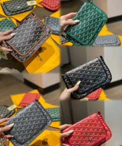 【旅行にも最適】ゴヤール◆男女兼用 5色選 プリュメ ポーチウォレット クロスバック 2510XGJ-GO150