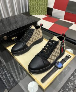 秋冬新作 靴 グッチ 靴/ショートレインブーツ メンズ 2512GUJ220-GU005