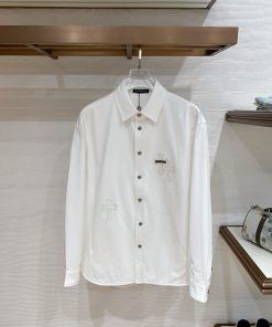 26SS春夏服 クロムハーツ ワイシャツ トップス 男着  26301WLSJ400-CH125