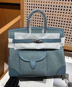 エルメス 全手作りBirkin Cargo バーキンカーゴ25 2604BLJ2150-Birkin-51
