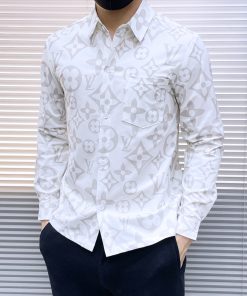 26SS春夏服新作 ルイヴィトン ワイシャツ トップス 男着 26426DYDLJ190-Lu065
