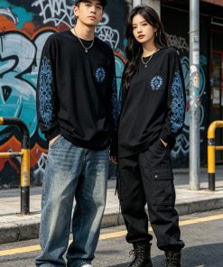 【レア品入荷】クロムハーツ★ホースシュー クロスロゴ 男女兼着 長袖Tシャツ 2605-XF100
