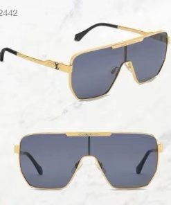 26SS 夏 ルイヴィトン UV 紫外線対策 サングラス 2605LUJ145-LU032