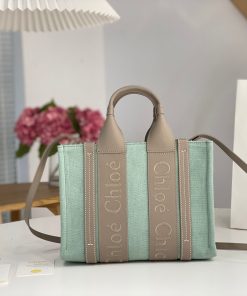 クロエ 超美品 Woody 26cm 2WAY ハンドバッグ 2304A000J590-CH9036
