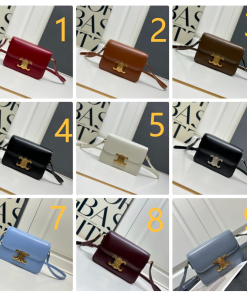 【洗練された美しさ】CELINE◆セリーヌ★ティーン トリオンフ ショルダーバッグ 2609XGJ-CE7712