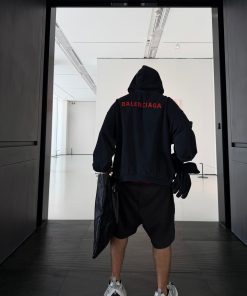 【廃盤で入手困難】BALENCIAGA◆バレンシアガ★刺繍 ロゴ パーカー フーディ 26091112130-BA002