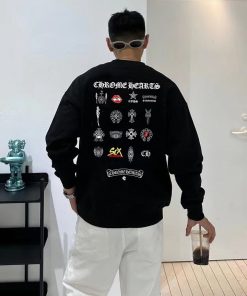 【レア品入荷】CHROME HEARTS◆クロムハーツ★スウェットシャツ トレーナー 2610AJ110-CH001
