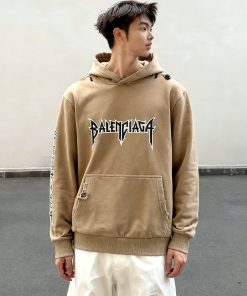 【佐野勇斗さん着用】BALENCIAGA◆バレンシアガ★男女兼着 パーカー フーディ 2610JJ70-BA001