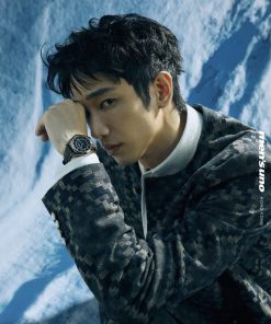 【羽織るだけで主役級の存在感】Louis Vuitton◆ルイヴィトン★男女兼着 ノーカラー ダミエ デニム 3D シックジャケット 2610-1112260