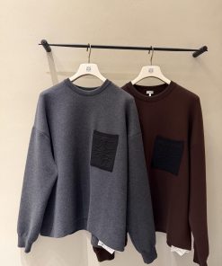 【洗練の一着】LOEWE◆ロエベ★男女兼着 アナグラム ポケット セーター 2610-CP240