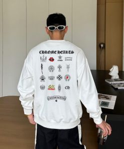 【レア品入荷】CHROME HEARTS◆クロムハーツ★スウェットシャツ トレーナー 2610AJ110-CH002